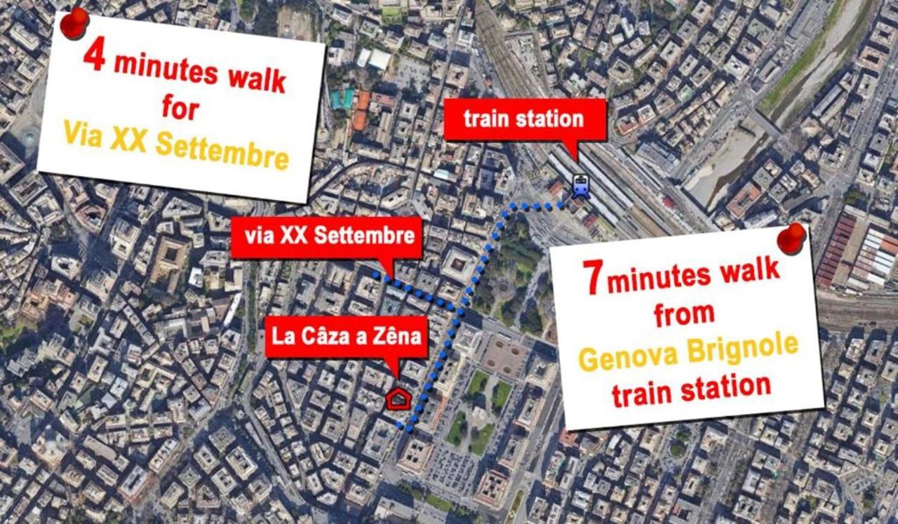 Elegante ed incantevole appartamento nel cuore di Genova Esterno foto